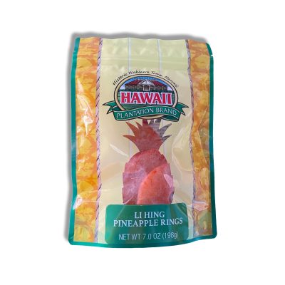 PINEAPPLE RINGS WITH LI HING POWDER 7 OZ.